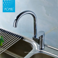 Hot and cold brass kitchen sink water tap